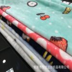 Flannel Printed Flannel & Coral Fleece