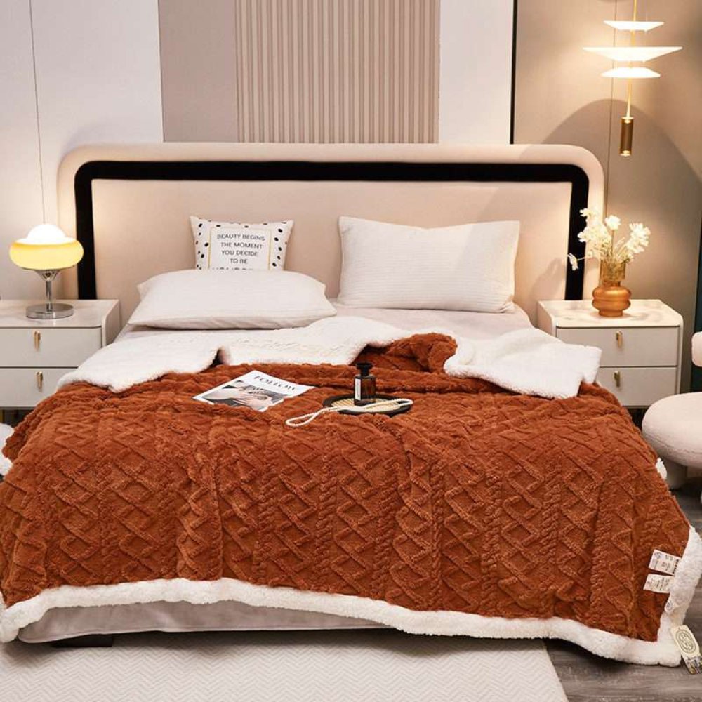 Flannel Lambswool & Soft Fleece Blankets — Printed & Solid Colors