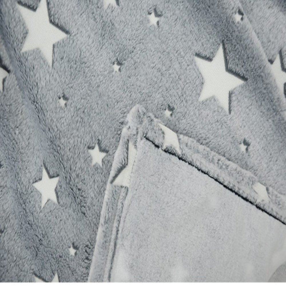 Flannel Glow-in-the-Dark Flannel Blanket